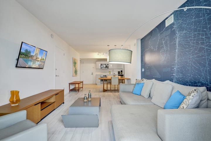 Apartamento ideal de 1 quarto a poucos passos do mar 410