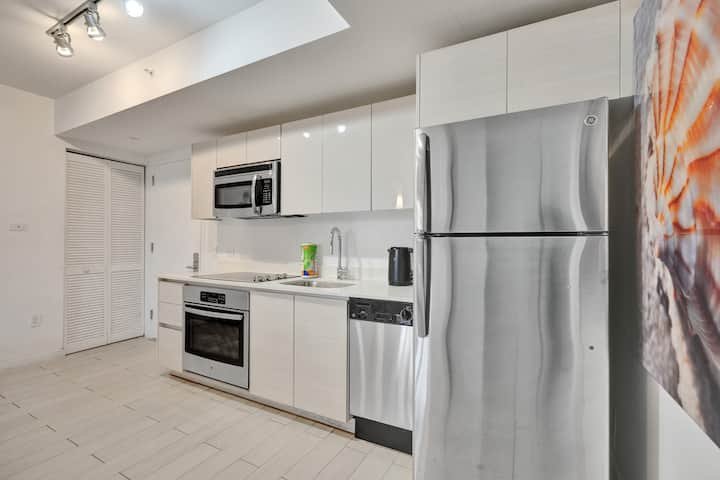 Apartamento ideal de 1 quarto a poucos passos do mar 410