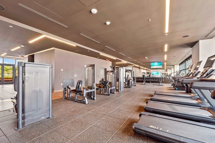 Estúdio de luxo no centro da cidade: vista panorâmica