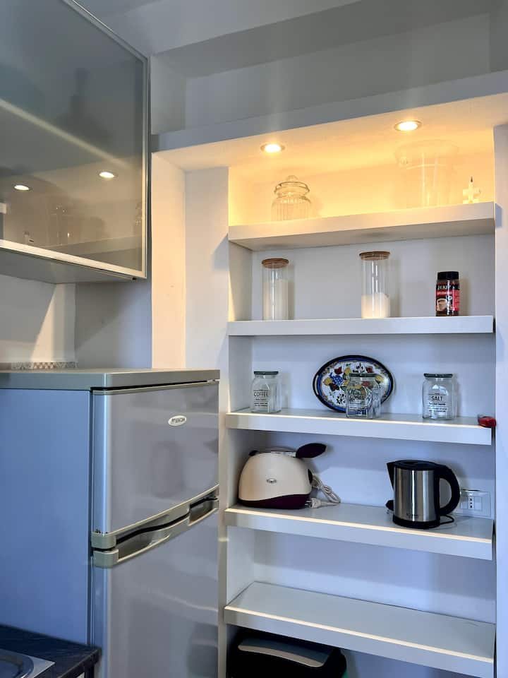 Loft à beira-mar, com acesso privativo à praia