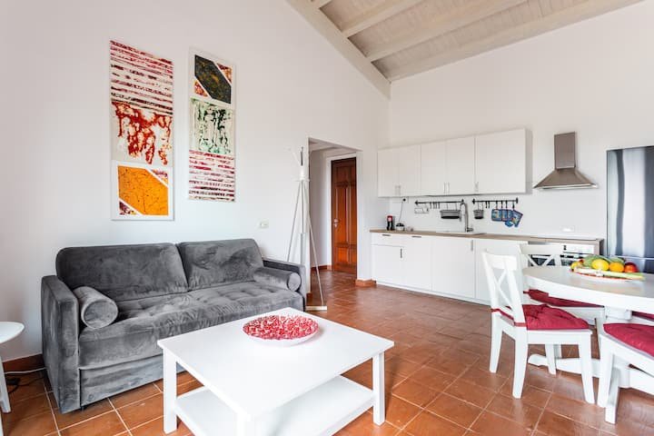 Casa de férias com vista deslumbrante para o mar