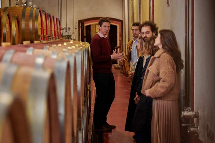 Loft em um castelo do século XVI com vinícola