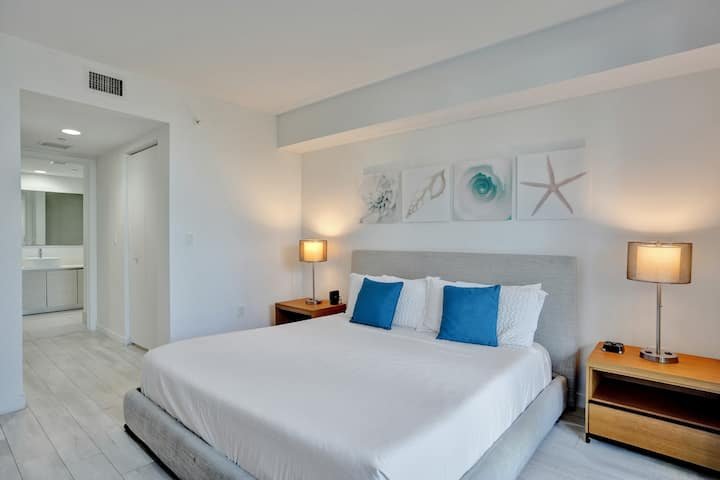 Apartamento ideal de 1 quarto a poucos passos do mar 410