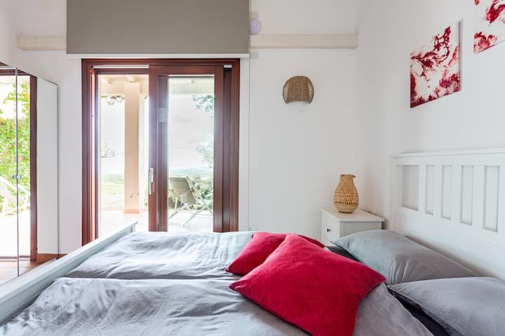 Casa de férias com vista deslumbrante para o mar