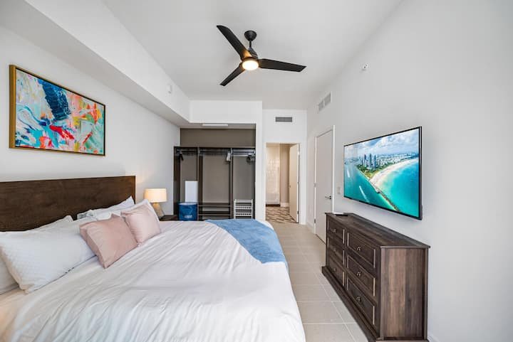 Cobertura*Novo 2024 Centro 1 cama 48º perto da Arena