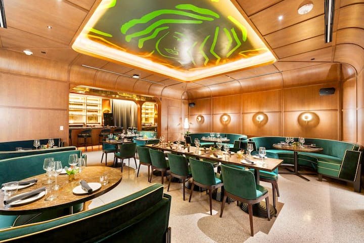 Estúdio de luxo no centro da cidade: vista panorâmica