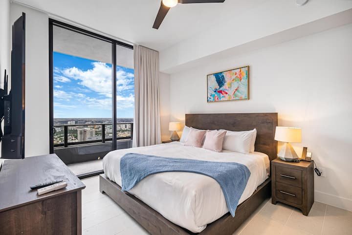 Cobertura*Novo 2024 Centro 1 cama 48º perto da Arena