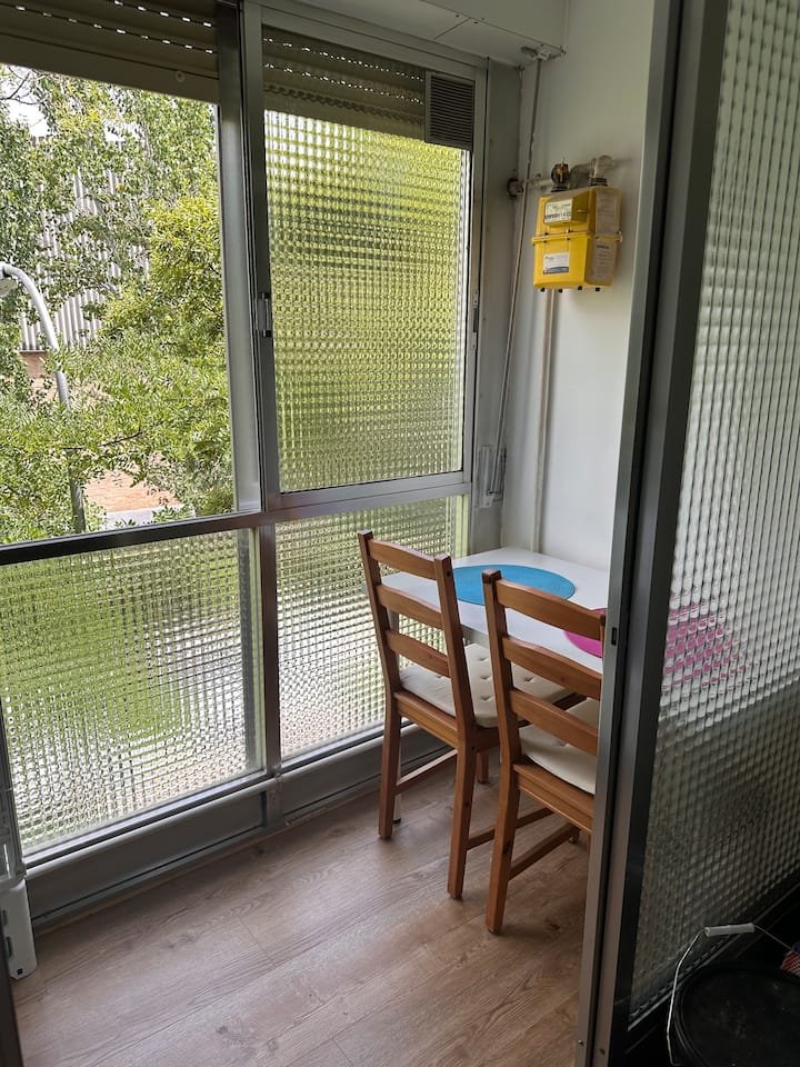 Fuencarral Quarto individual e banheiro privativo