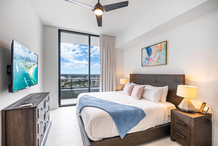 Cobertura*Novo 2024 Centro 1 cama 48º perto da Arena