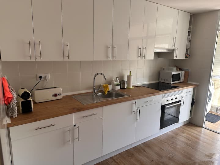 Fuencarral Quarto individual e banheiro privativo