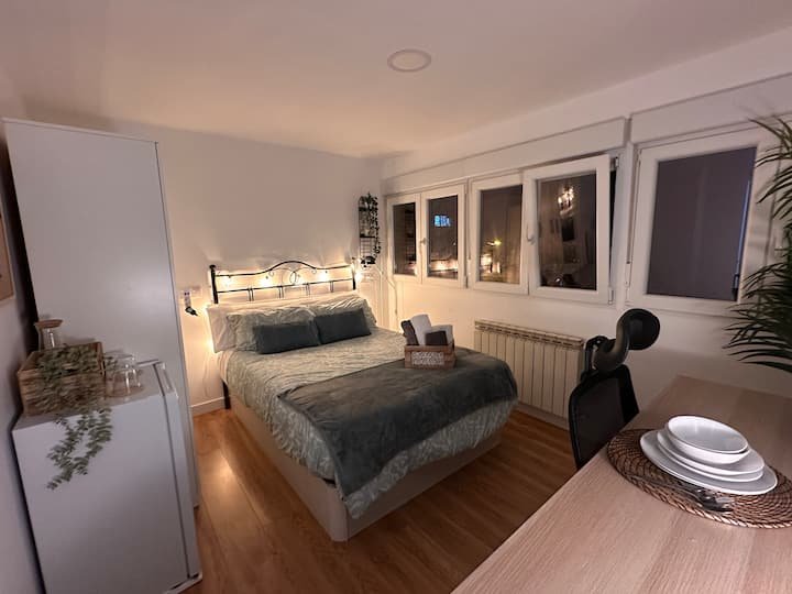 Fuencarral Quarto individual e banheiro privativo