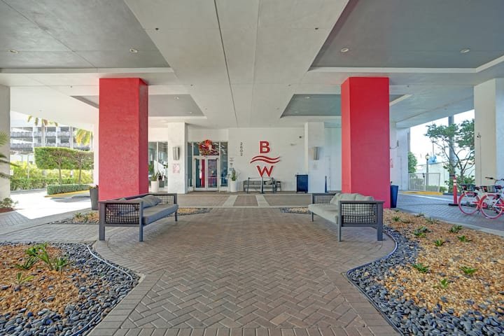 Apartamento ideal de 1 quarto a poucos passos do mar 410