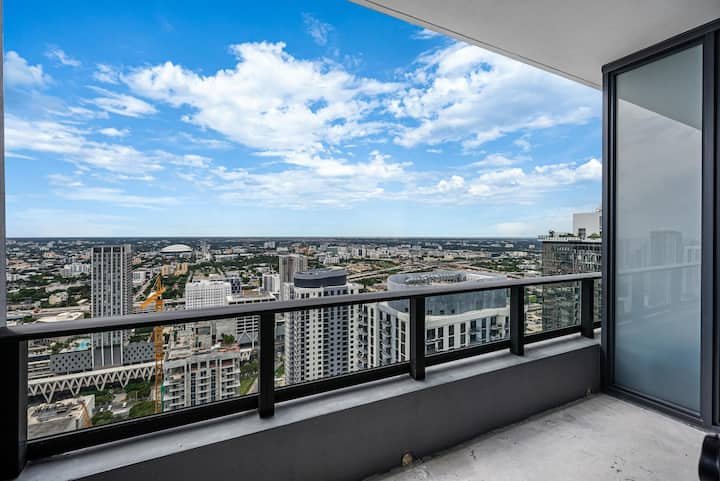 Cobertura*Novo 2024 Centro 1 cama 48º perto da Arena