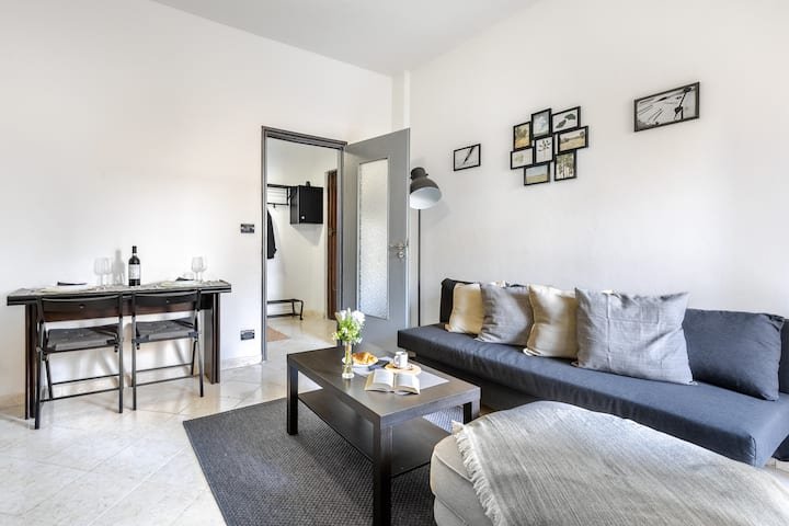 Apartamento acolhedor e elegante em Borgo Vittoria