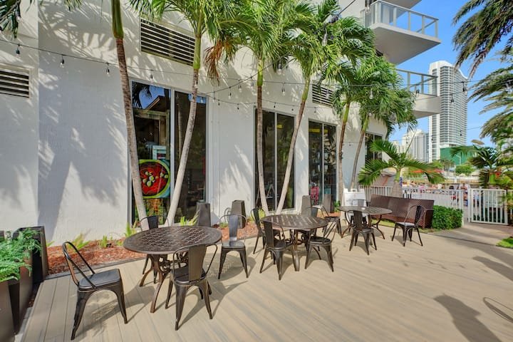 Apartamento ideal de 1 quarto a poucos passos do mar 410