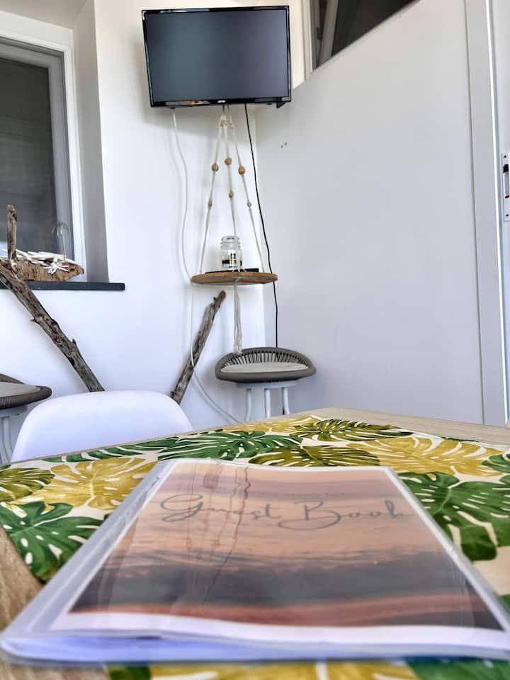Loft à beira-mar, com acesso privativo à praia