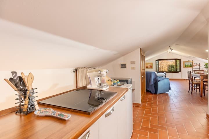 Apartamento bonito em Montepulciano, estacionamento privativo