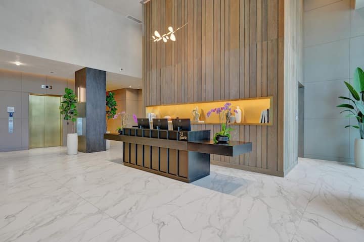 NOVO: Alegria à beira-mar: 1 quarto/1,5 banheiro na ensolarada Miami