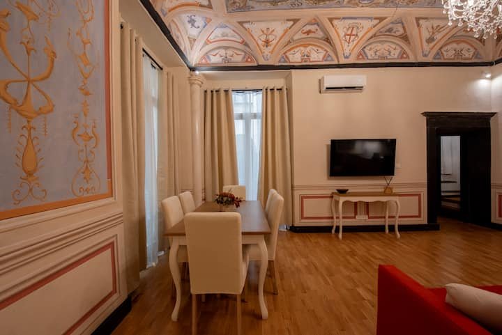 Aquário — acomodação exclusiva em palácio do século XVII