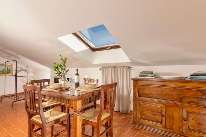 Apartamento bonito em Montepulciano, estacionamento privativo