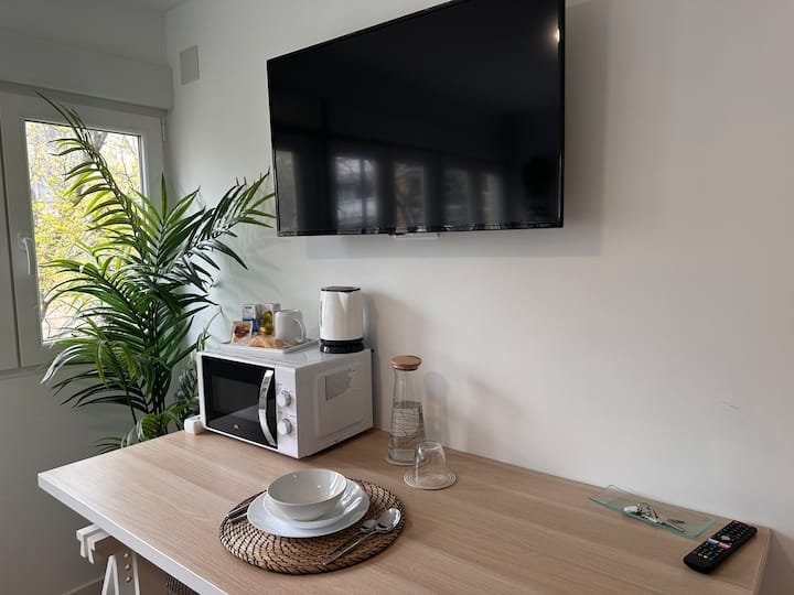 Fuencarral Quarto individual e banheiro privativo