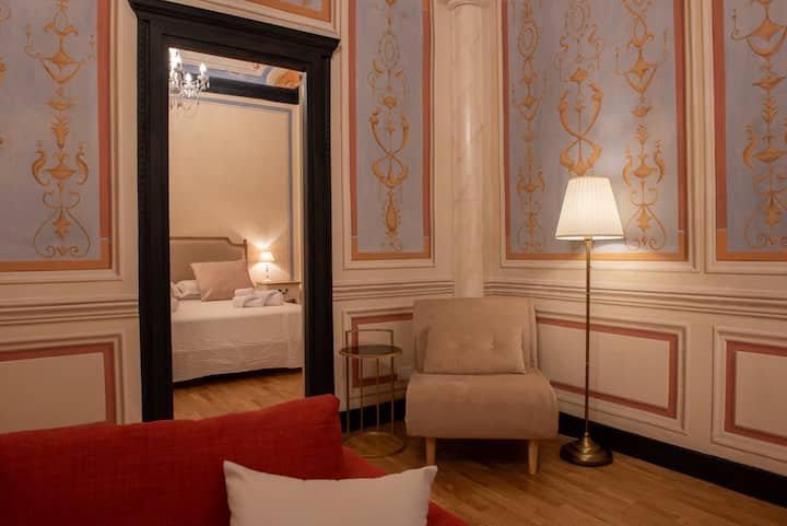 Aquário — acomodação exclusiva em palácio do século XVII