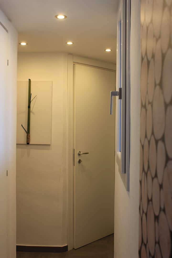 Loft à beira-mar, com acesso privativo à praia