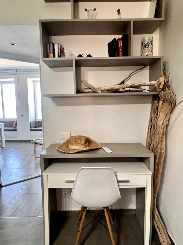 Loft à beira-mar, com acesso privativo à praia