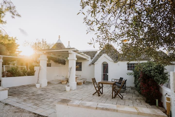 I casedd trulli com piscina