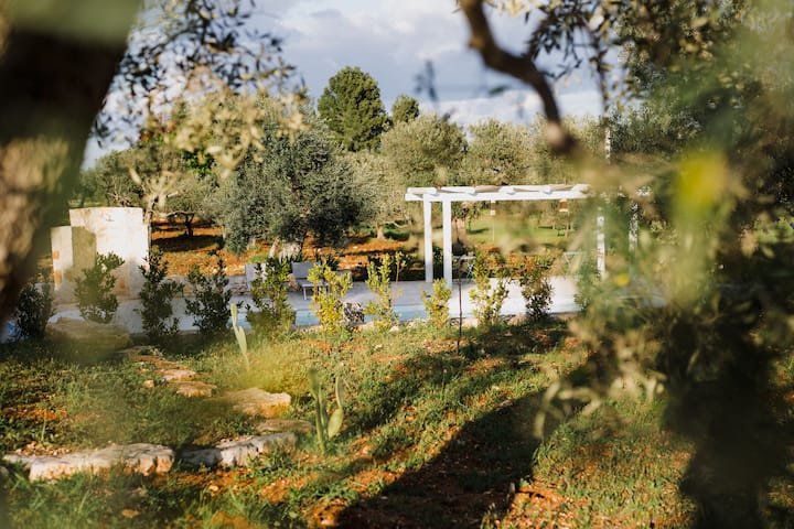 I casedd trulli com piscina