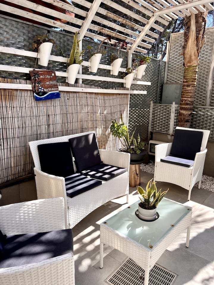 Loft à beira-mar, com acesso privativo à praia