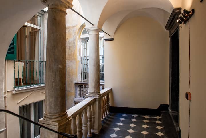 Aquário — acomodação exclusiva em palácio do século XVII