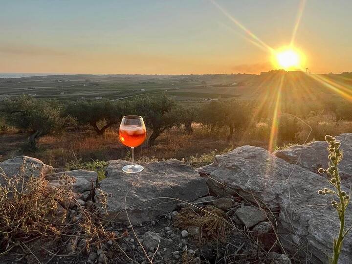 Casa de férias com vista deslumbrante para o mar