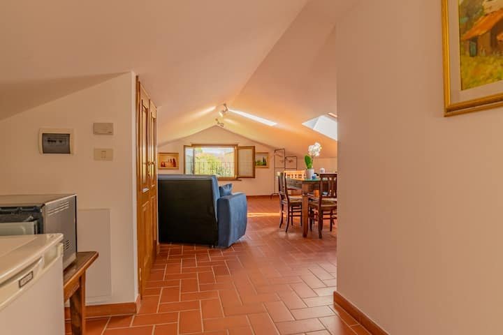 Apartamento bonito em Montepulciano, estacionamento privativo