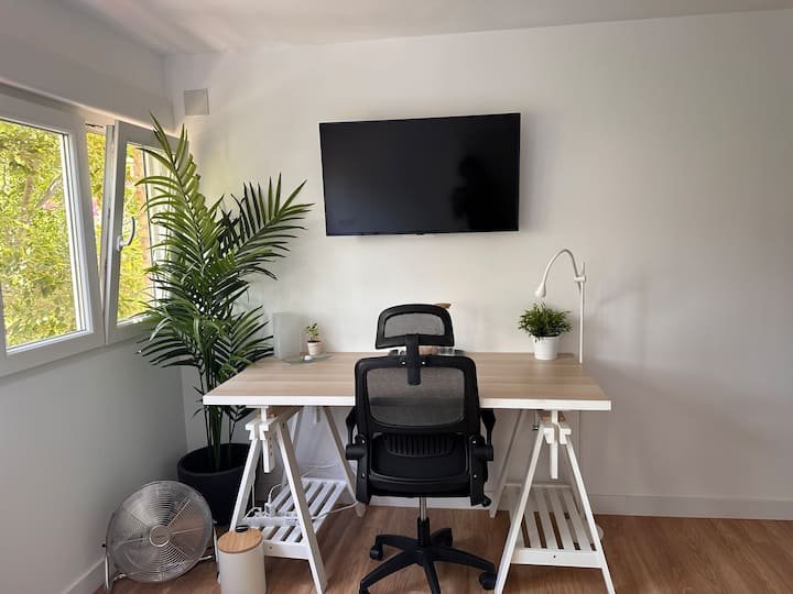 Fuencarral Quarto individual e banheiro privativo