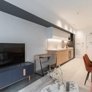 Moderno e renovado – quarto 1Bath-Av de América