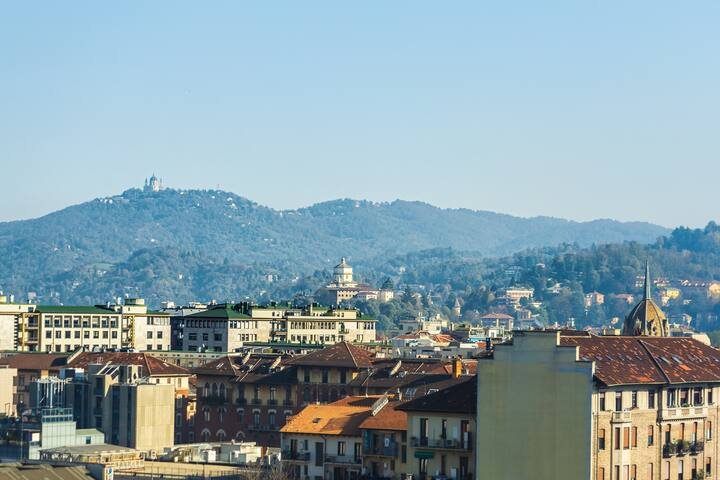 Cobertura moderna elegante/ vista panorâmica e piscina