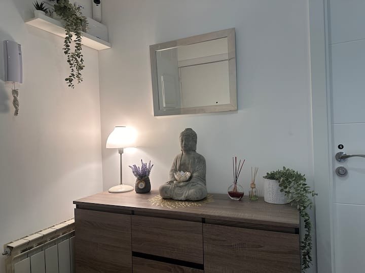 Fuencarral Quarto individual e banheiro privativo