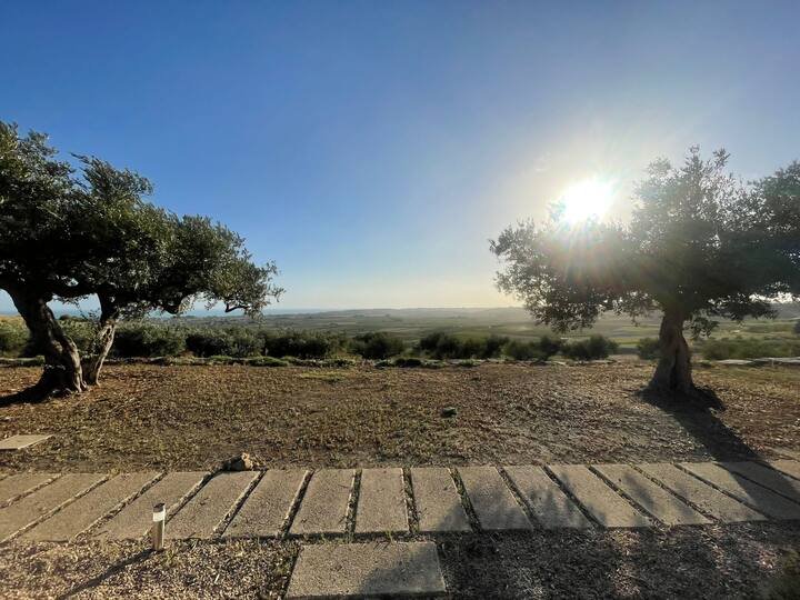 Casa de férias com vista deslumbrante para o mar