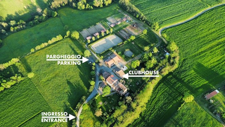 Podere Montevalle’s Clubhouse