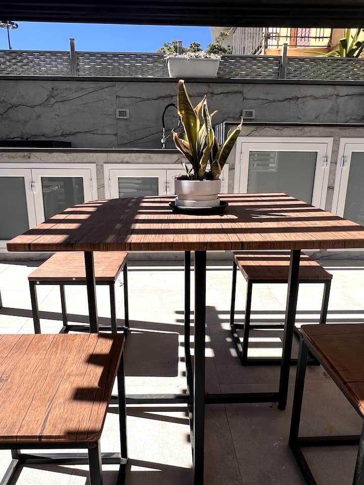 Loft à beira-mar, com acesso privativo à praia