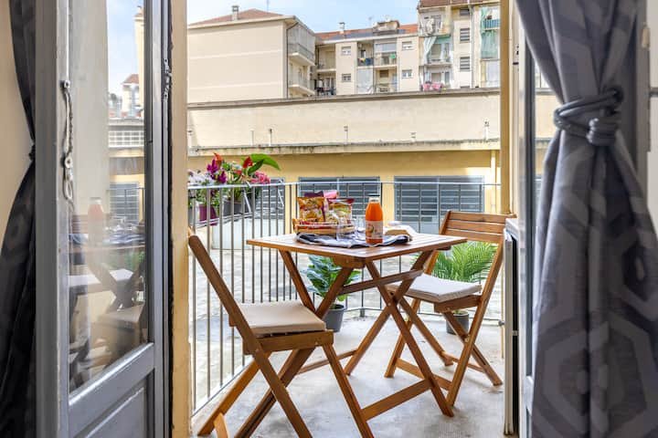 Apartamento acolhedor e elegante em Borgo Vittoria