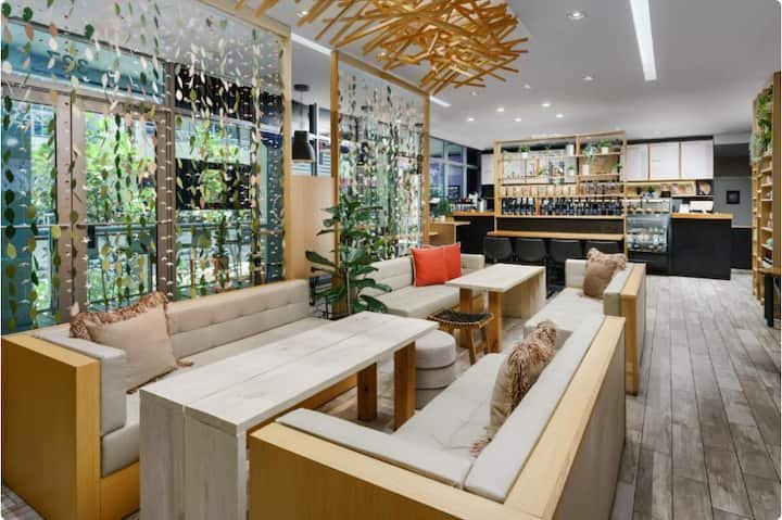 Vistas deslumbrantes da costa perto de Hollywood Beach