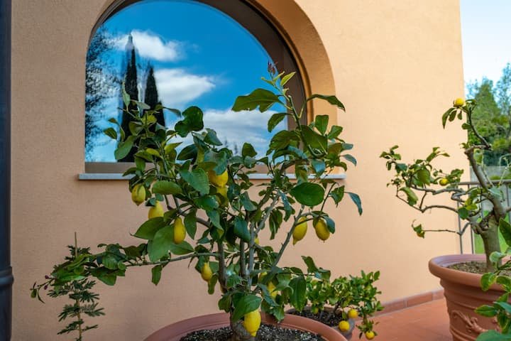 Apartamento bonito em Montepulciano, estacionamento privativo