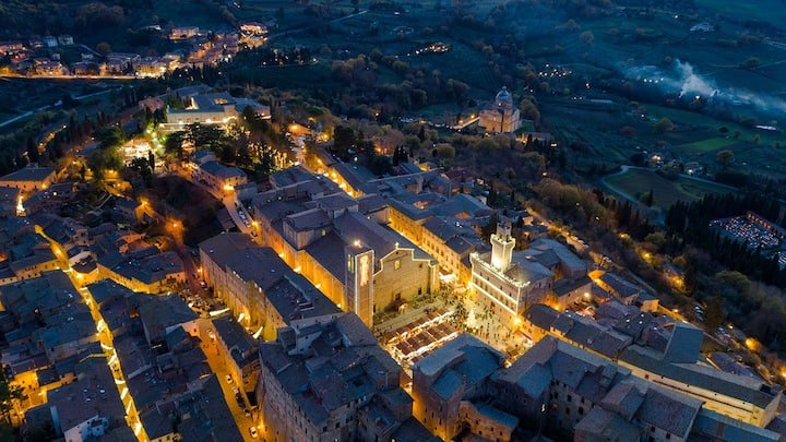 Apartamento bonito em Montepulciano, estacionamento privativo