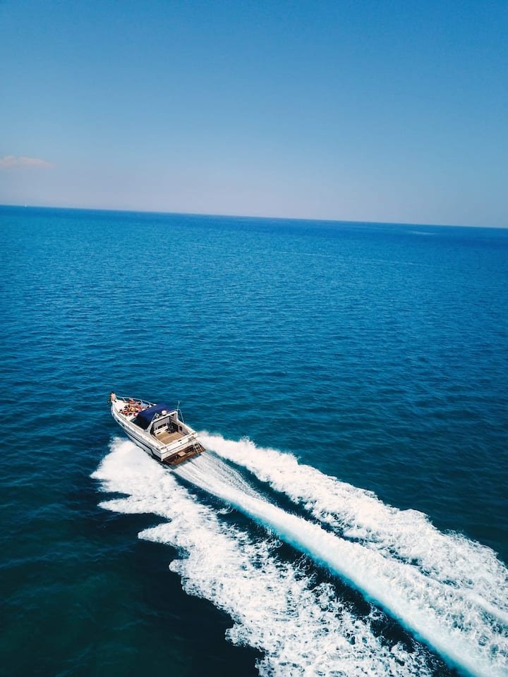 Casa de férias com vista deslumbrante para o mar