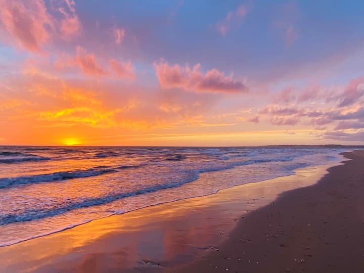 Casa de férias com vista deslumbrante para o mar