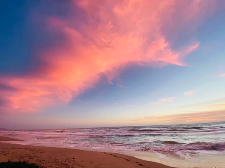 Casa de férias com vista deslumbrante para o mar