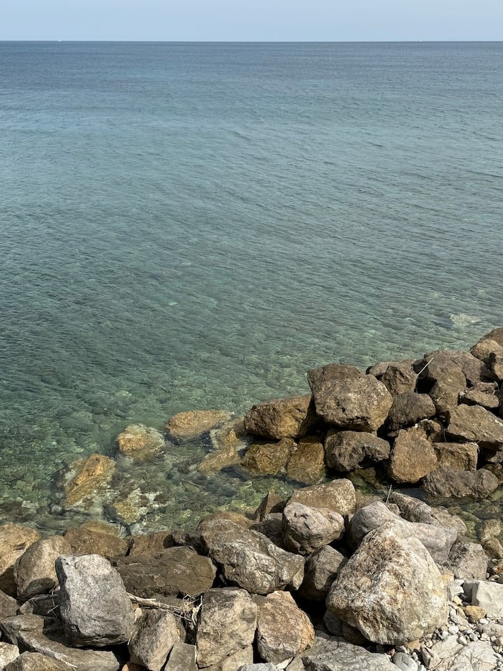 Loft à beira-mar, com acesso privativo à praia