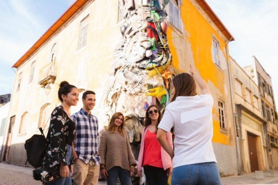 Passeio de bicicleta elétrica – Arte Urbana no Porto